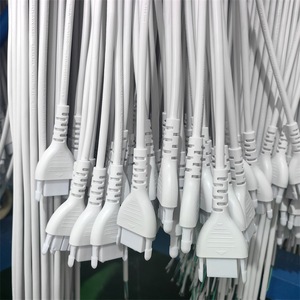 Ac Power Cord Nema Plug <b>Copper</b> Wire <b>Stripped</b> End Home Appliance Use - Product Image 5