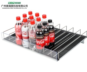 Đồ uống hiển thị có thể tổ chức cho tủ lạnh siêu thị Kệ trọng lực Con lăn kệ cho mát đồ uống kệ giá - Product Image 5