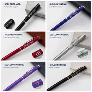 Promotional Ballpoint <b>Pen</b> With Comfort Grip Mass Event Handout Distribution for Student Writing and School Supply Store - Product Image 4