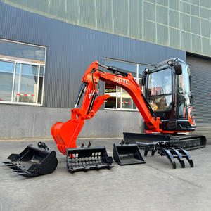 จัดส่งฟรี CE EPA ขุดมินิฟาร์ม2 .5ตัน Micro Bagger รถขุดขนาดเล็กพร้อมอุปกรณ์เสริม - Product Image 4