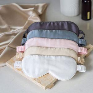 100% Mulberry Silk Eye <b>Mask</b> Adjustable Strap <b>Sleep</b> <b>Masks</b> for Women Men - Product Image 1