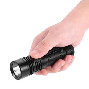 Lampe torche LED rechargeable en alliage d'aluminium, mini lampe longue portée pour les situations d'urgence à domicile - Product Image 1