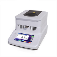 Analyseur d'humidité de maïs à écran tactile 120g/1mg 2mg 5mg, analyseur d'humidité de granulés et d'humidité halogène pour céréales, équipement de laboratoire