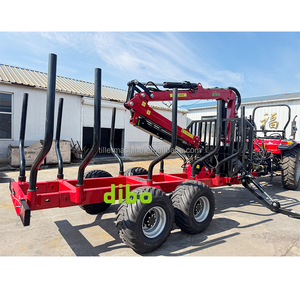 Pto Ce Được Phê Duyệt Điều Khiển Từ Xa 4 Bánh Xe Diesel/Xăng/Điện Thủy Lực Trạm Bơm Gỗ Crane Với Crane ATV Máy Kéo Xe Tải - Product Image 5