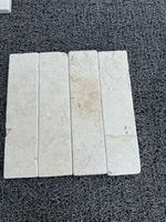 Carreaux de sol en marbre beige Galala d'Égypte, motif français, pour les sols intérieurs des villas et des hôtels