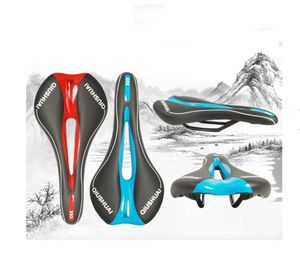 <span class=keywords><strong>Selle</strong></span> <span class=keywords><strong>de</strong></span> vélo universelle <span class=keywords><strong>de</strong></span> sport, étanche, ventilée, aspect racing bicolore, amortissante, pour route et <span class=keywords><strong>VTT</strong></span>, 28*14cm - Product Image 3
