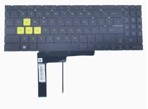 Teclado Lapop para MSI Katana GF66 <span class=keywords><strong>GF76</strong></span>, teclado GL66, versión de EE. UU., retroiluminado colorido, 2, 1, 2, 1, 2, 2, 2, 2, 2, 2 - Product Image 6