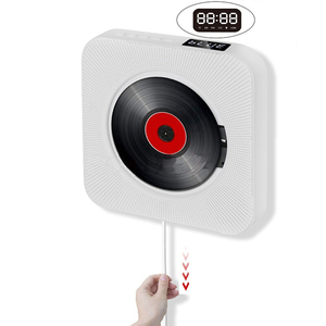 Chất Lượng Âm Thanh Cao Hộ Gia Đình Treo Tường Mini Xách Tay CD <span class=keywords><strong>Player</strong></span> Vòng Thông Minh <span class=keywords><strong>Led</strong></span> Ánh Sáng Không Dây BT Loa - Product Image 1