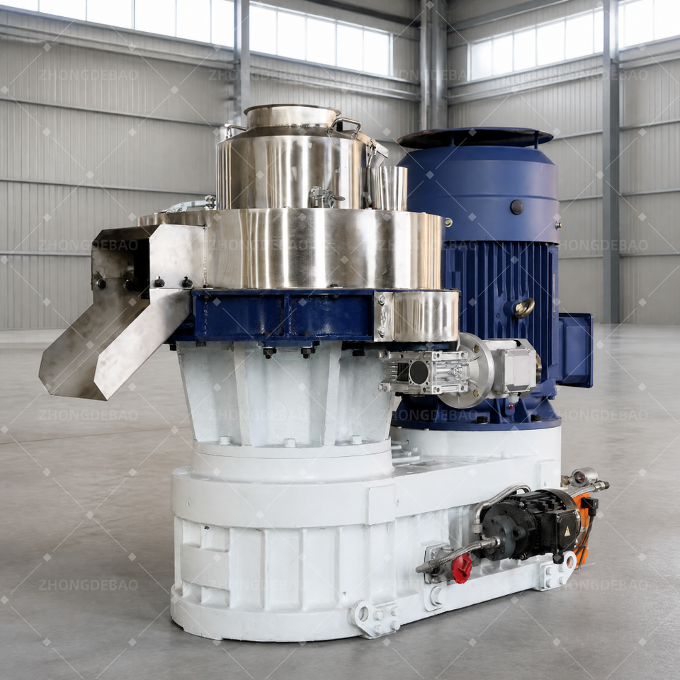 Timber Core Sampling Wood Chip Pellet Machine Vertical Ring Mold Pellet Machine Small Wood ...