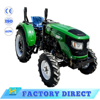 Tracteur agricole 4x4 à prix abordable, mini-tracteur compact à roues pour travaux en verger et cour