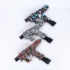 مسدسات مياه إلكترونية ملونة للأطفال ببطارية ليثيوم 7.4 فولت، مسدس رش ماء قوي للصيف، لعبة واقعية عالية السرعة - Product Image 6