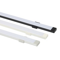 Aluminium extérieur de bas tarif de la coupe C1707 libre pour le profil mené en aluminium de la Manche de la lumière 17x7mm de bandes