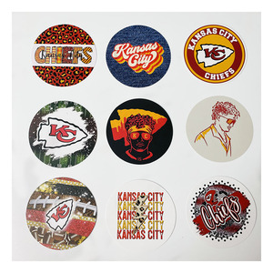 Custom Double-Sides Print Art Paper Stickers Name Cards Greeting Postcard Waterproof Circle Thank You Cards for Small Business