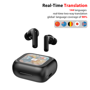 Cuffie Bluetooth Con Traduttore AI – Traduzione Simultanea In 144 Lingue, Schermo OLED, ANC E Ricarica Wireless – Auricolari Wireless OWS 5.4