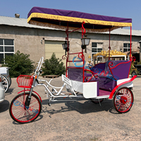 Tricycle à pédale avec auvent vente chaude de haute qualité ZHENDA tout nouveau produit transport spécial à vendre