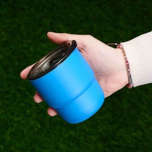 Gobelet isotherme double paroi en acier inoxydable pour l'extérieur, tasse à eau portable pour l'escalade, le camping et l'usage quotidien en extérieur - Product Image 5