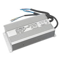 Alimentation à découpage industrielle N-tech 800W 48V 16.7A en boîtier métallique, driver DC intégré pour équipement télécom et vidéosurveillance, certifiée CE