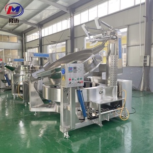 Marmite de cuisson industrielle à double enveloppe (gaz, vapeur, électrique) avec agitateur, pour confiture de fraises, sauce à viande et cuisson planétaire, prix usine - Product Image 3