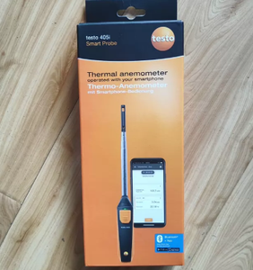 Anémomètre à fil chauffant Testo 405i, sonde intelligente, matériau ABS noir, garantie 1 an - Product Image 6