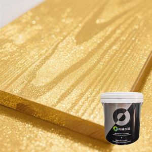 Vernice epossidica oro lucido a base d'acqua con rivestimento liquido ecologico per acciaio per mobili e applicazioni a spruzzo - Product Image 4