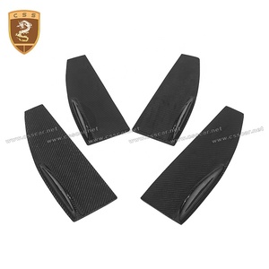 Pour <span class=keywords><strong>Mercedes</strong></span> Benz <span class=keywords><strong>Cla</strong></span> W118 CLA45AMG komas Style Carbon Bodykit pare-chocs avant arrière Lip Canards Air input Vent jupes latérales - Product Image 5