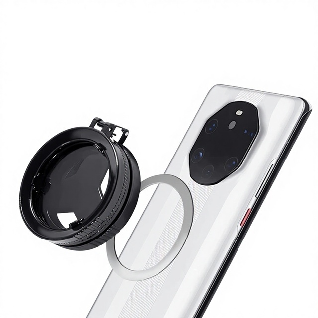 Professional 52mm CPL Filter with Magnetic Bracket Clip-on Polarizer Lens for Live Streaming for Apple for iPhone 17 16 15 14 13