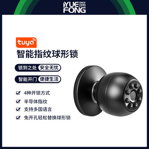 Yuefeng Maishi <b>Smart</b> Door <b>Lock</b> Spherical Password <b>Lock</b> DC Powered One Touch Opening For Wooden Door - Product Image 4