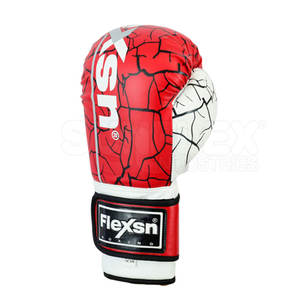 Guantes de boxeo para adultos de calidad superior de cuero PU de 14Oz y 16oz Último diseño Patrón impreso para deportes de artes marciales Pedido mínimo bajo - Product Image 3