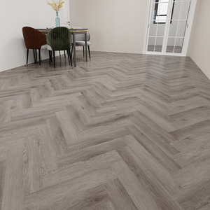 Luxury Vinyl PVC Spc Lvt Herringbone <b>Flooring</b> Tiles Click Lock Spc <b>Flooring</b> - Product Image 3