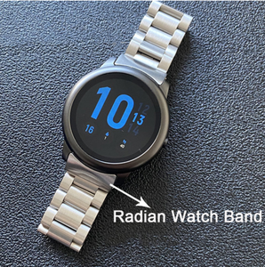 Bracelets spécialement en acier inoxydable pour <span class=keywords><strong>Haylou</strong></span> Solar LS05 Bracelet de montre intelligente Bracelets incurvés pour <span class=keywords><strong>Xiaomi</strong></span> <span class=keywords><strong>Haylou</strong></span> Solar - Product Image 4