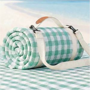 Outdoor Camping Mat Thickened Picnic Blanket Extra Large Multi-Person Crawling <b>Pad</b> Printed Single-Sided Fleece Foldable All - Product Image 3