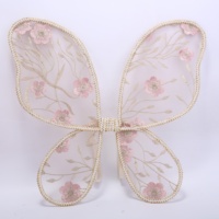 Prinzessin Fee Gradient Wings Schmetterlings flügel Kinder Halloween Dress up Angel Wings Kinder Leistung