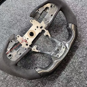 Carbon Fiber Steering Wheel for Honda Civic 10th Gen Upgrade <b>Interior</b> Modify <b>Accessories</b> - Product Image 2