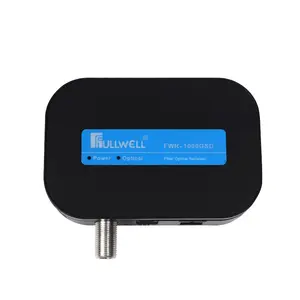 Fullwell FTTH hoạt động AGC điều khiển 1550nm CATV thu quang mininode với bộ lọc