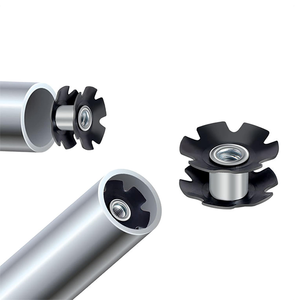 Tuerca Estrella Personalizada <span class=keywords><strong>de</strong></span> Fábrica para Bicicleta, Inserto <span class=keywords><strong>de</strong></span> Tubo <span class=keywords><strong>de</strong></span> Acero Inoxidable, Tornillo <span class=keywords><strong>de</strong></span> Cabeza Estrella y Tuerca, Tuerca Cuadrada Redonda para Tubo - Product Image 3