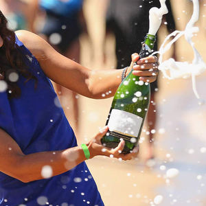 Bracelets de sécurité en vinyle pvc, large, personnalisé, bon marché, coloré, avec onglets à déchirer, pour événement - Product Image 6