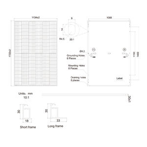 Trina <span class=keywords><strong>JA</strong></span> para Jinko Black <span class=keywords><strong>Solar</strong></span> Panel 395 Watt EU Rotterdam Warehouse Stock 400W-430W Paneles fotovoltaicos de media celda con PERC tipo N - Product Image 2