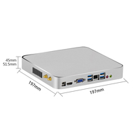 Ordinateur de bureau YINGCHI Openciaw Ai PC Box J4125 N5095 avec écran 4K, 8 ports USB, processeur quadricœur, faible consommation d'énergie, pour entreprise, bureau, domicile