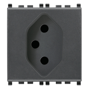 ปลั๊กไฟสวิส Sicury 2P+T 10A สีเทา 5.4X5.3X6 นิ้ว ในกลุ่มปลั๊กและเต้ารับ - Product Image 1