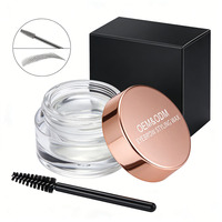 Gel à sourcils transparent, savon à sourcils imperméable et cire coiffante, sourcils plumeux longue durée, marque privée