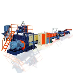 EPE foam pipe, bar and U/V/L profile extrusion machine line epe foam insulation pipe plastic profile extruder