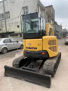 Komatsu Maquinaria de Construcción Hidráulica Usada, Miniexcavadora de 3,5 Toneladas Pc35, Máquina Excavadora Usada sobre Orugas de Segunda Mano Pc35 en Stock - Product Image 4