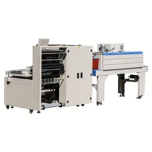 Máquina de Corte Totalmente Automática, Máquina de Embalaje con Película Termoencogible para Cajas de Juguetes, Máquina Selladora de Película para Cubiertos Desechables - Product Image 1