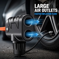 Pompe à vélo manuelle professionnelle Boyan DQTQZ-345 avec guide complet, accessoires, buses multi-usages et adaptateurs de conversion