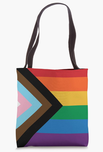 Sac fourre-tout personnalisé avec impression arc-en-ciel, fierté gay, transgenre, LGBT, amour, fierté, allié - Product Image 2