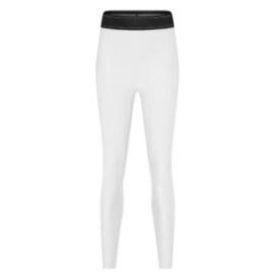 Pantalon de yoga pour femme JAC22 D25158, couleur contrastée, longueur 7/8, léger, respirant, extensible, pour fitness, pilates et sport - Product Image 4