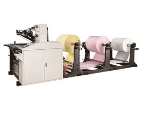 Automatic 3 Ply Paper Roll Slitter Rewinder Thermal Paper Making Machine ATM Cash Register Slitting Rewinding Machine