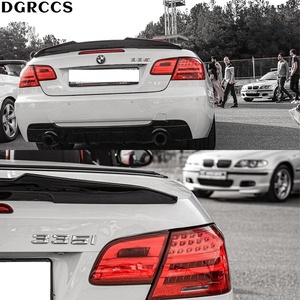 Aileron arrière en fibre de carbone forgée style PSM non perforé pour BMW Série 3 E93 & E93 M3 Cabriolet 2006-2013 - Product Image 6