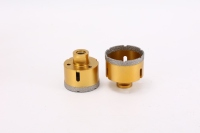 Herramienta de Perforación con Broca de Diamante de Alta Resistencia a la Temperatura, Soldadura al Vacío, Alta Precisión, Modelo M14 DY-Drilling-0053, 60 mm de Longitud
