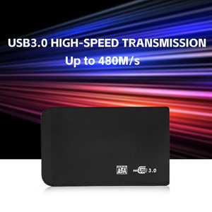 Grabadora de CD <span class=keywords><strong>DVDRW</strong></span> portátil de 2,5 pulgadas, USB 3,0, transferencia de datos de alta velocidad, reproductor grabador de CD DVD Delgado en caja de plástico, caja de DVD externa - Product Image 2